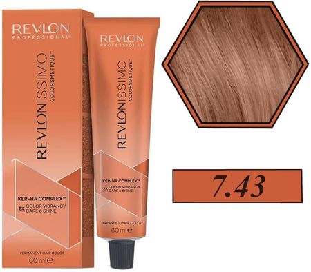 Revlon Professional Revlonissimo Colorsmetique Farba 7.43 60 ml