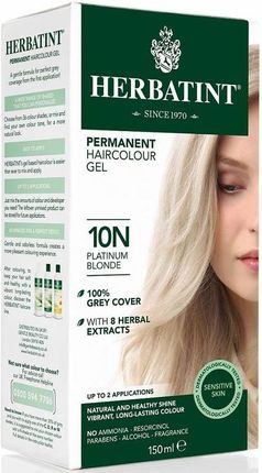 Herbatint Farba Do Włosów 10N Platynowy Blond 150 ml