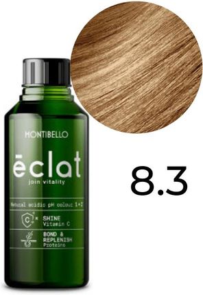 Montibello Farba Éclat 8.3 Kwaśna Rewitalizująca Złoty Jasny Blond 60 ml