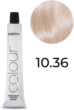 Subrina Farba Permanent Colour 10.36 Najjaśniejszy Blond Piaskowy 100 ml