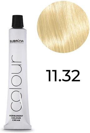 Subrina Farba Permanent Colour 11.32 Specjalny Blond Złoto Perłowy 100 ml