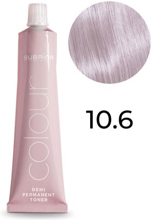 Subrina Farba Demi Colour 10.6 Fioletowy Rozświetlony Jasny Blond 60 ml