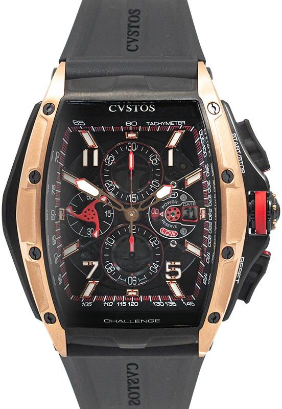 Cvstos Challenge , , , Chronograph-S Titanium Gold CVTCHR3RED5NBKTT_105 ...