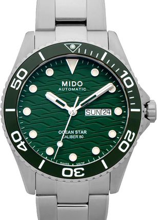 Mido OCEAN STAR Automatic Green Dial Stainless Steel M0424301109100