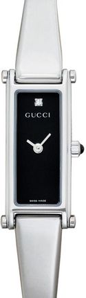 Gucci 1500 Series Quartz Black Dial Stainless Steel YA015555