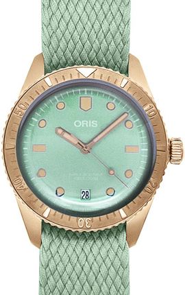 Oris Divers Automatic Green Dial Bronze 01733777131570731903BRS