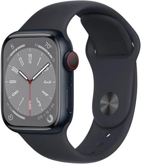 【新品】MNPD3J/A Apple Watch Series 8 41mm Apple Watch Series 8 Gps + Cellular 41mm Midnight Aluminium