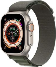 Apple Watch Ultra Gps + Cellular 49mm Titanium Case Alpine Loop Medium Zielony (MQFN3FDA)