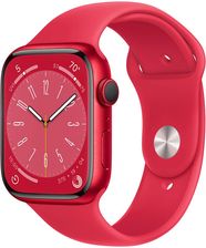 Zdjęcie Apple Watch Series 8 Gps, 45mm Koperta Z Aluminium W Kolorze (Product)Red Paskiem Sportowym (MNP43WBA) - Jelenia Góra