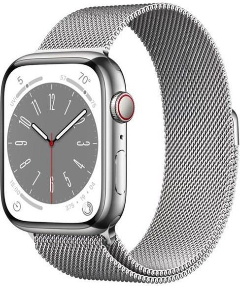 Apple Watch Series8 45mm シルバーステンレス Apple Watch Series 8 Gps + Cellular 45mm Silver Stainless