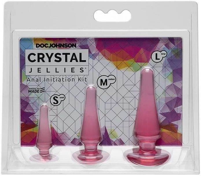 Crystal Jellies Anal Starter Kit - Purple main image 0