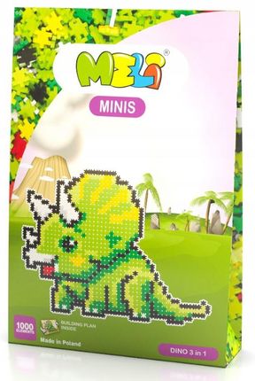 Meli Minis Dino 3In1 Thematic Plan Budowy