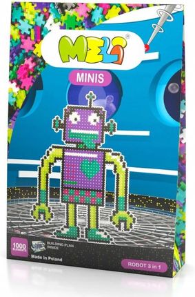 Meli Minis Robot 3In1 Thematic Plan Budowy 50324