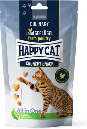Happy Cat Culinary Snack Land Geflugel Drób 70G