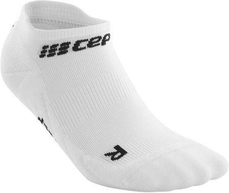 Cep The Run Socks No Show V4 WP260R White