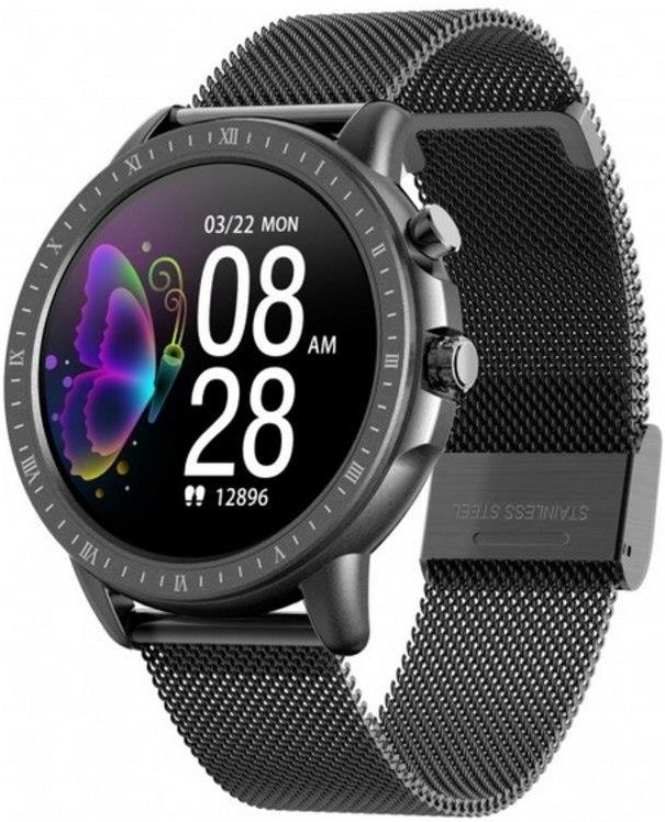 DCU TECNOLOGIC Move FitBand Pulsera de Actividad Inteligente sin Pantalla, Negro, 120 Modos Deportivos, Monitoreo 24/7, Batería 30 Días, IP68 (Azul