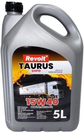 REVOLT TAURUS SHPD 15W40 olej jak TURDUS 5L