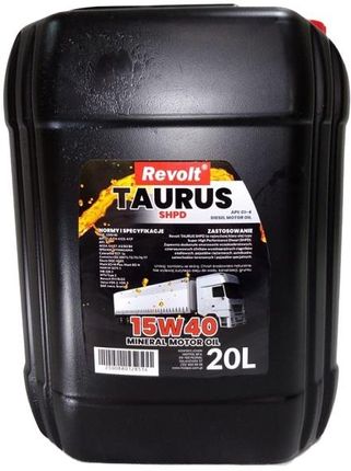 REVOLT TAURUS SHPD 15W40 olej jak TURDUS 20L