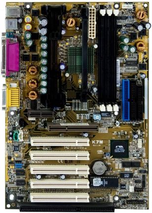 ASUS AMD 751 SLOT 1 SDRAM ISA PCI K7M