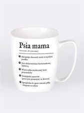 Zdjęcie Nadwyraz.Com Kubek Ceramiczny Biały Psia Mama - Prószków