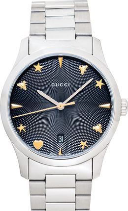 ガーナメント付き✨未使用級　GUCCI アストラカン毛皮コート　シルバー　52 Gucci G Timeless Szary YA1264029A - Zegarki Męskie - Ceny i opinie