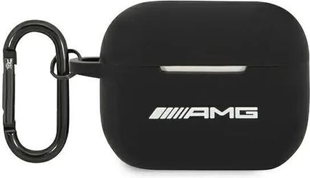 Amg Amaprbk Airpods Pro Cover Czarny/Black Silicone Big Logo (827965)