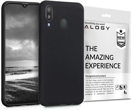Alogy Etui Silikonowe Slim Case Do Samsung Galaxy M20 Czarne (164020)