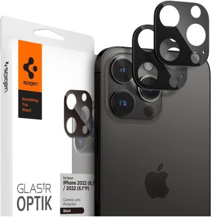 Osłona Aparatu Spigen Optik.Tr Camera Protector 2-Pack Iphone 14 Pro / Max Black 8809811866995-Agl05273 (10780)