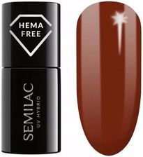 Zdjęcie Semilac Lakier hybrydowy 418 Red Hot Beach - 7ml - Korsze