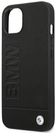 Oryginalne Etui Iphone 14 Plus Bmw Leather Stamp (Bmhcp14Msllbk) Czarne (242140) - zdjęcie 5