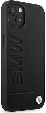 Oryginalne Etui Iphone 14 Plus Bmw Leather Stamp (Bmhcp14Msllbk) Czarne (242140) - zdjęcie 3
