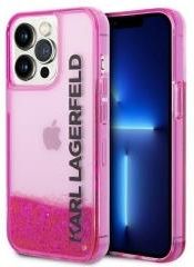 Karl Lagerfeld Nakładka Do Iphone 14 Pro Max 6,7" Klhcp14Xlckvf Różowa Hc Liquid Glitter Elong (41936)