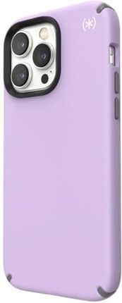Speck Presidio2 Pro - Etui Iphone 14 Max Z Powłoką Microban (Spring Purple / Cloudygrey White) (10048)