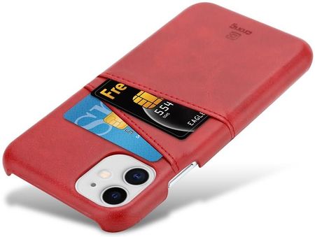 Crong Neat Cover Etui Iphone 11 Pro Z Kieszeniami Czerwony (16485)