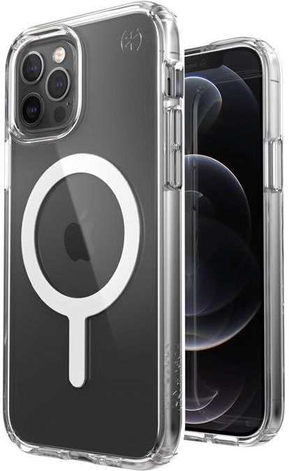 Speck Presidio Perfect-Clear MagSafe Custodia per Apple iPhone 14 Pro - Transparente/Bianco | Acquisti Online su
