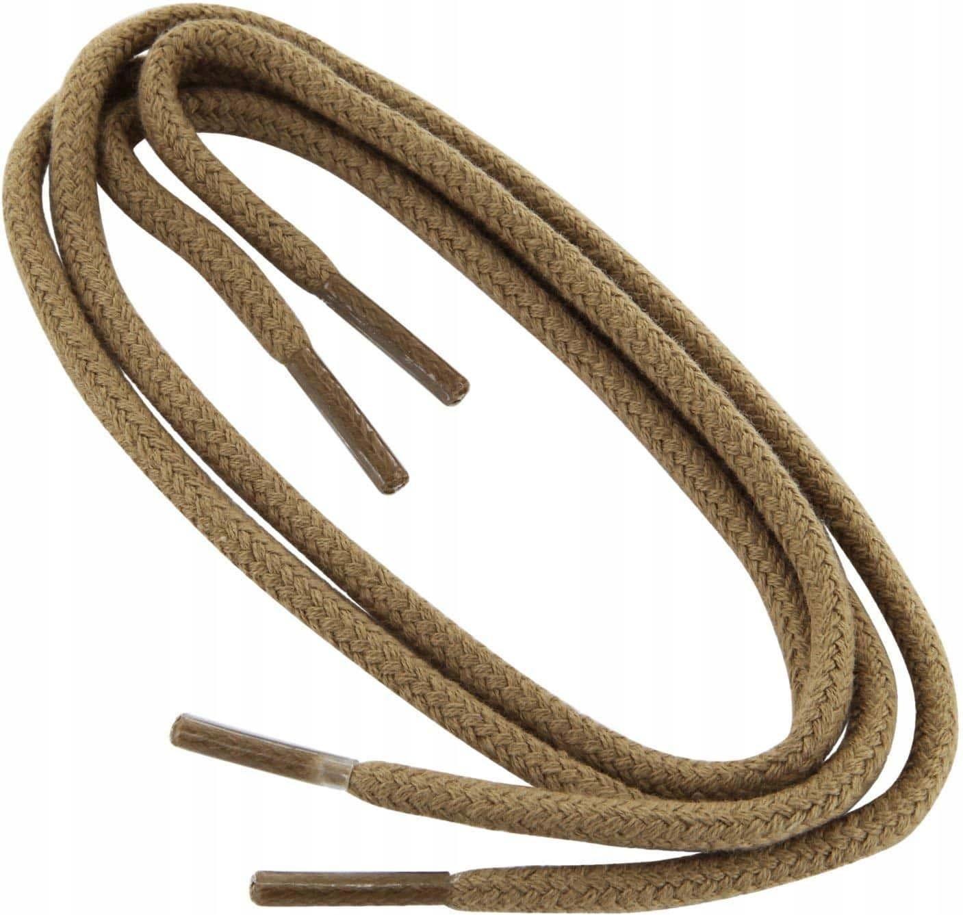 Collonil Runde Schnürsenkel 90 Cm – Mittelbraun, Dick, Aus Strapazierfähigem Gewebe, Made In Germany