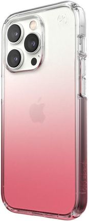 Speck Presidio Perfect-Clear + Ombre - Etui Iphone 14 Pro Z Powłoką Microban (Clear / Vintage Rose Fade) 150151-9509 (10807)