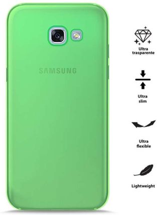 PURO 0.3 Nude - Etui Samsung Galaxy A3 (2017) (Fluo Green)