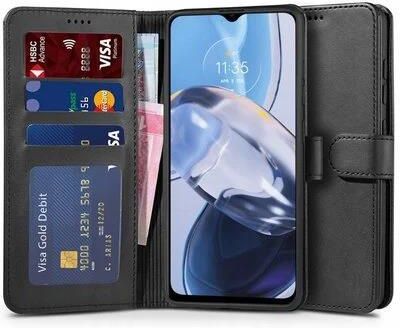Etui Tech-Protect Wallet Do Motorola Moto E22/E22I Czarny (673551)