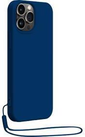 BigBen Silicone Case z paskiem do iPhone 14 Pro Max (niebieski)