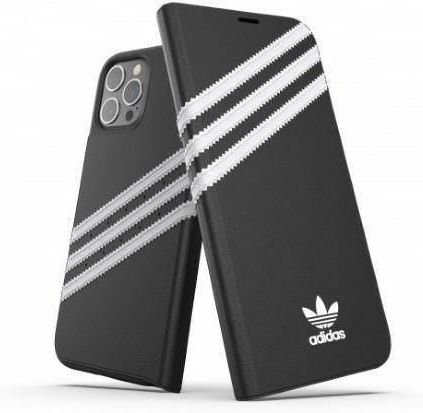Oryginalne Etui Iphone 12 Pro Max Adidas Or Booklet Case Pu (42246) Czarne (242993)