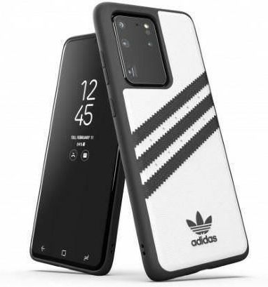 Oryginalne Etui Samsung Galaxy S20 Ultra Adidas Or Moudled Case Pu (38624) Białe (242999)