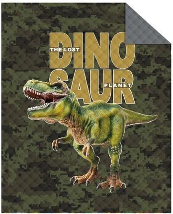 Narzuta Na Łóżko Dla Dzieci 170X210 Dinosaur Dino