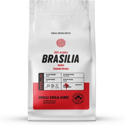 Coffee Hunter Brasilia Santos Fazenda Paraiso Ziarnista 1kg