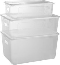 Zdjęcie EDANTI Zestaw 3 pojemników Z Pokrywą - Raszków