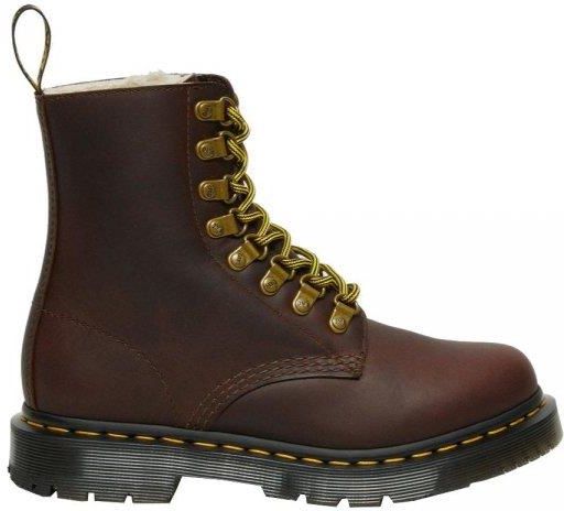 Buty Dr Martens Pascal Wintergrip Dark Brown Snowplow Wp Ocieplane Ceny I