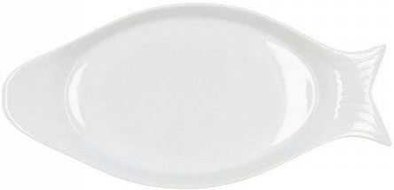 Quid Połmisek Kuchenny Gastro Ceramika Biały 32.5X15,5X2,5Cm Zestaw 6X