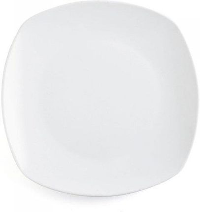 Quid Talerz Płaski Novo Vinci Ceramika Biały 26,6Cm Zestaw 6X