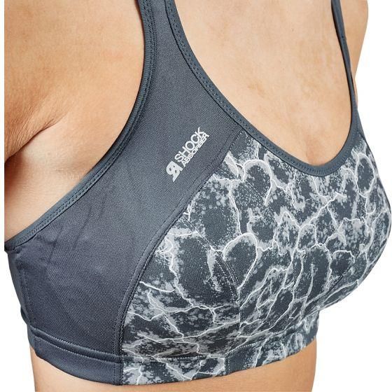 Shock Absorber Active Multisports Support Bra S4490 Asphalt Print