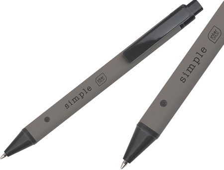 Interdruk Długopis Żelowy Niebieski 1,0 Mm Simple